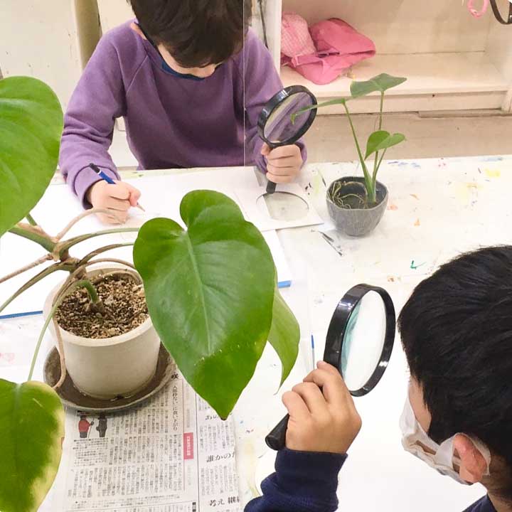 子供アトリエクラスの様子