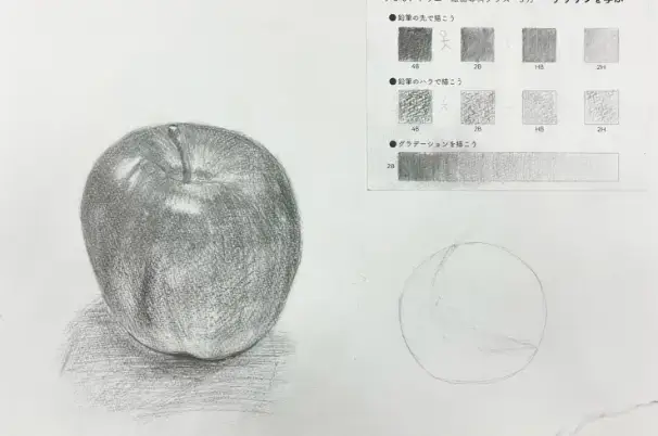 デッサンの基礎を学ぶためのカリキュラム